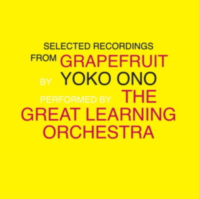 YOKO & THE GREAT LEARNING ORCHESTRA ONO - SELECTED RECORDINGS FROM GRAPEFRUIT (2LP) - LP Vinyl