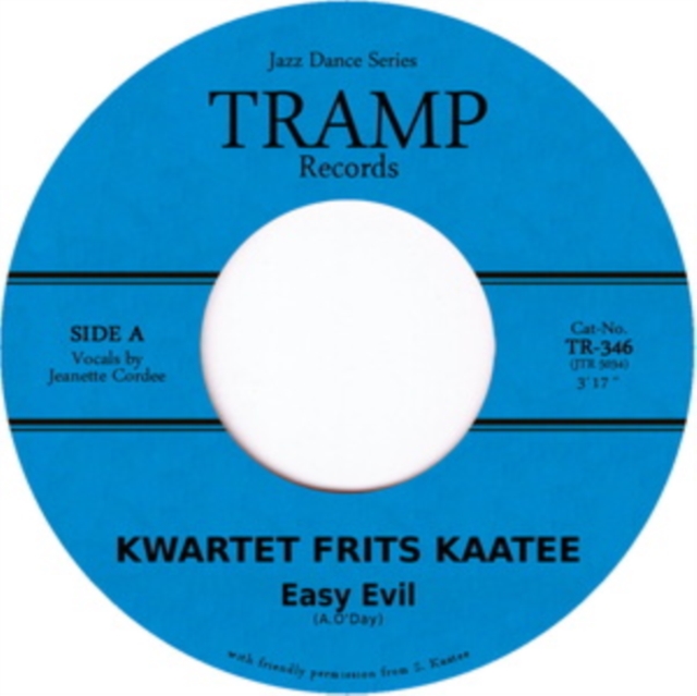 (PRE-ORDER) KWARTET FRITS KAATEE - EASY EVIL - 7 inch Vinyl
