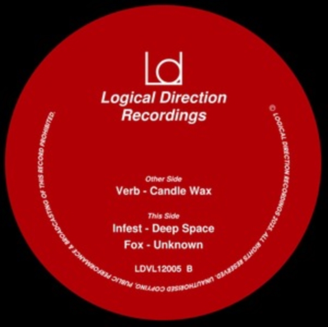 VERB / INFEST / FOX - CANDLE WAX / DEEP SPACE / UNKN - 12 Inch vinyl