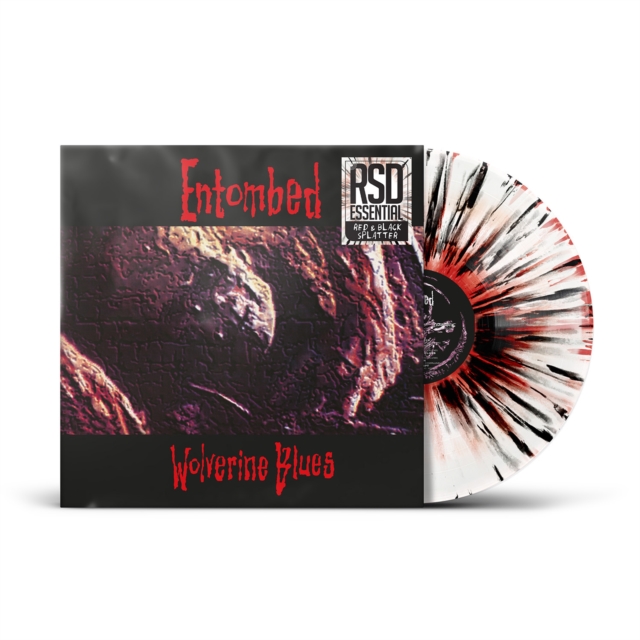 (PRE-ORDER) ENTOMBED - WOLVERINE BLUES (WHITE W/ RED & BLACK SPLATTER VINYL) (RSD ESSENT - LP Vinyl