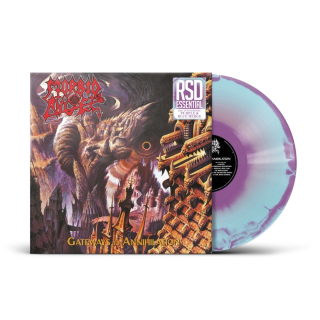 (PRE-ORDER) MORBID ANGEL - GATEWAYS TO ANNIHILATION (PURPLE BLUE MERGE VINYL) (RSD ESSENTIAL - LP Vinyl