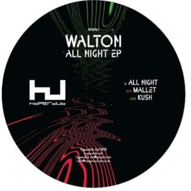 5055300330611-2.jpg WALTON - ALL NIGHT - 12 Inch vinyl
