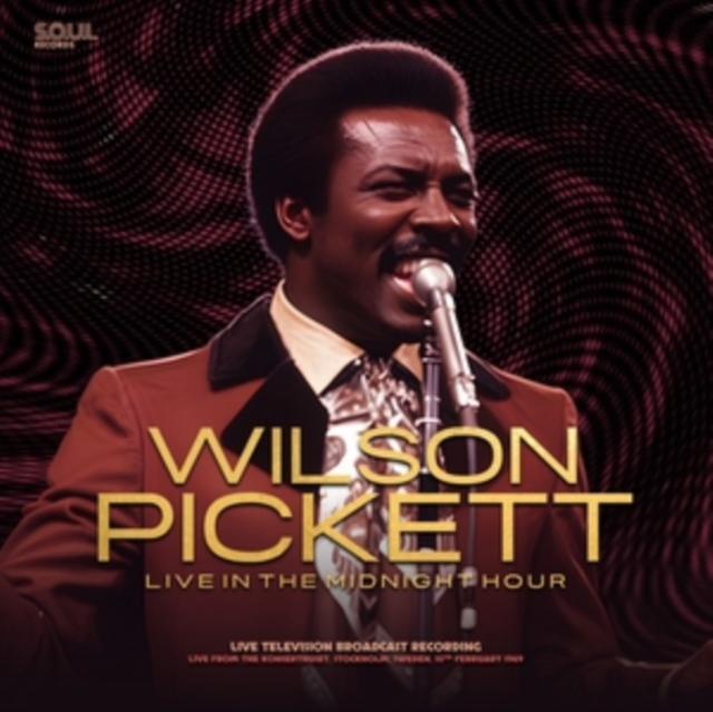 WILSON PICKETT - LIVE IN THE MIDNIGHT HOUR (DEEP PINK VINYL) - LP Vinyl