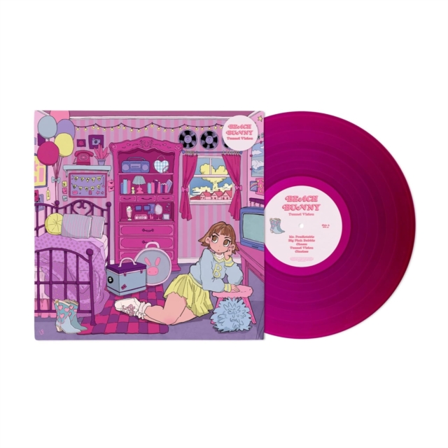 (PRE-ORDER) BEACH BUNNY - TUNNEL VISION (GRAPE COLOR VINYL) - LP Vinyl