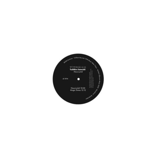 YOSHIHIRO SAWASAKI - NEOCRYSTAL - 12 Inch vinyl