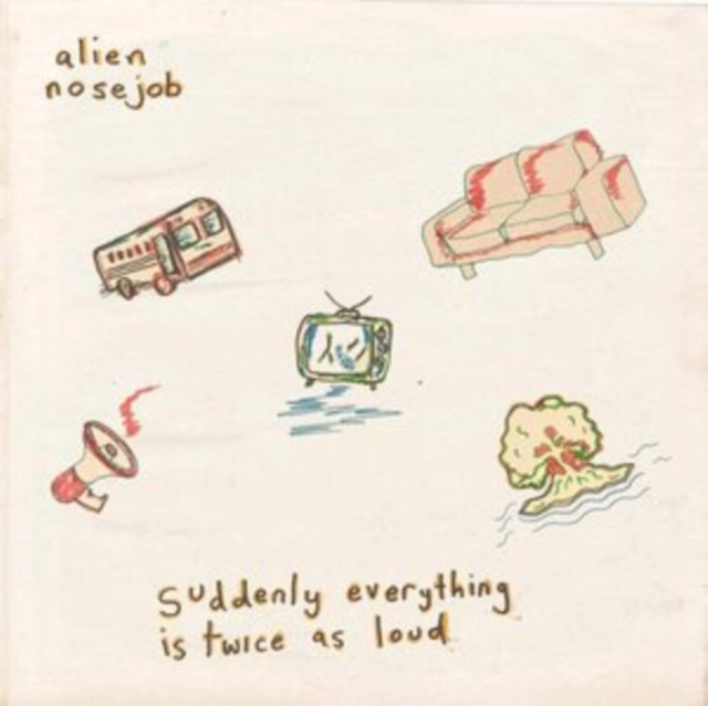 5056321695109.jpg ALIEN NOSEJOB - SUDDENLY EVERYTHING IS TWICE AS LOUD (GREEN VINYL) - LP Vinyl