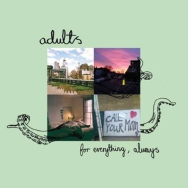 ADULTS - FOR EVERYTHING, ALWAYS (PINK VINYL) - LP Vinyl