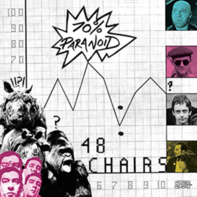48 CHAIRS - 70% PARANOID - LP Vinyl