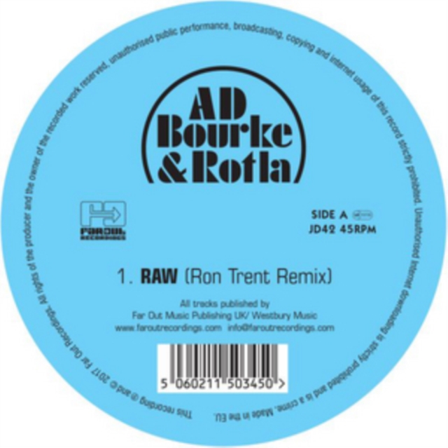 AD & ROTLA BOURKE - RAW - 12 Inch vinyl