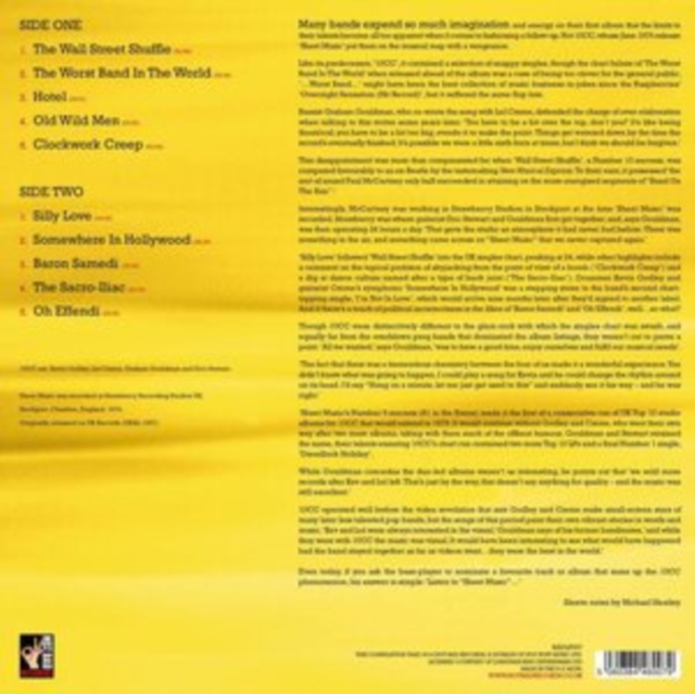 10CC - SHEET MUSIC - LP Vinyl