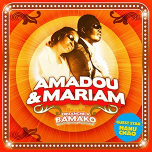 AMADOU & MARIAM - DIMANCHE A BAMAKO (2LP/CD/ORANGE VINYL) - LP Vinyl