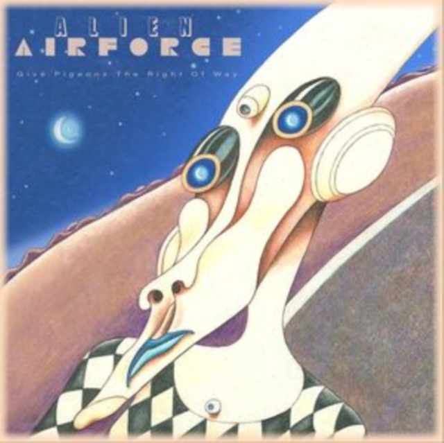 ALIEN AIRFORCE - GIVE PIGEONS THE RIGHT OF WAY (BLUE VINYL) - LP Vinyl