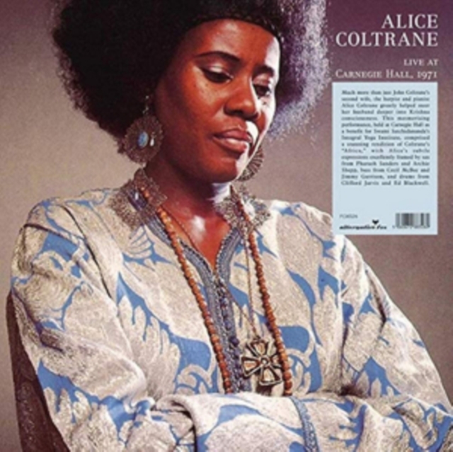 ALICE COLTRANE - AFRICA, LIVE AT THE CARNEGIE HALL 1971 - LP Vinyl