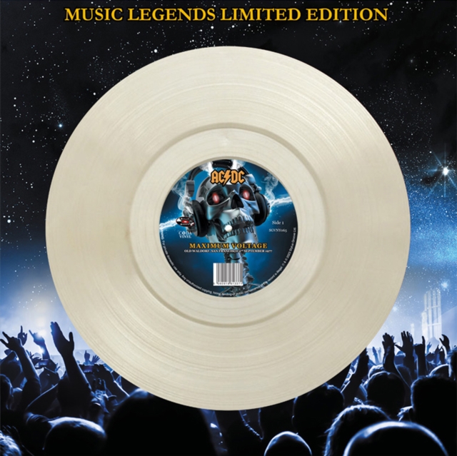 AC/DC - MAXIMUM VOLTAGE (CLEAR VINYL) - LP Vinyl