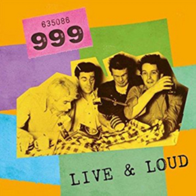 999 - LIVE & LOUD (180G/YELLOW VINYL/LIMITED) - LP Vinyl