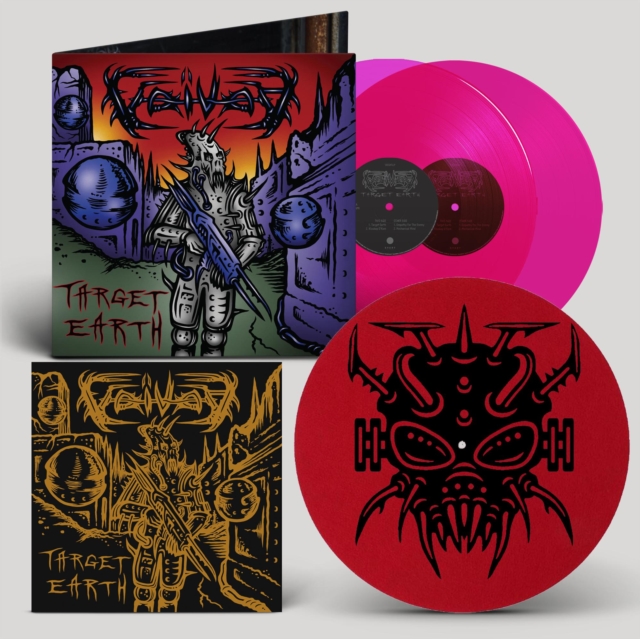 6430080233052-2.jpg VOIVOD - TARGET EARTH (MAGENTA VINYL) - LP Vinyl