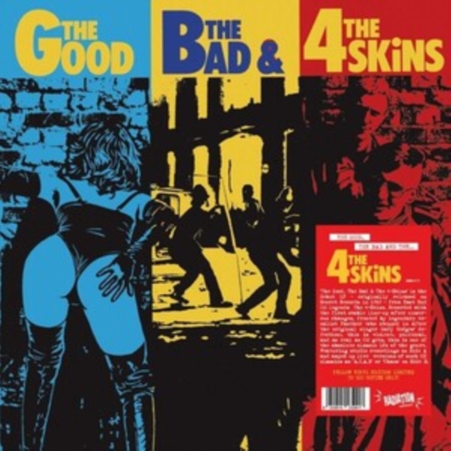 4 SKINS - GOOD, THE BAD & THE 4 SKIN (YELLOW VINYL) - LP Vinyl