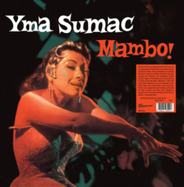 YMA SUMAC - MAMBO! (CLEAR VINYL/NUMBERED) - LP Vinyl