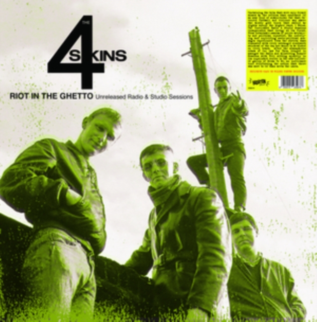 4 SKINS - RIOT IN THE GHETTO: UNRELEASED RADIO & STUDIO SESSIONS - LP Vinyl