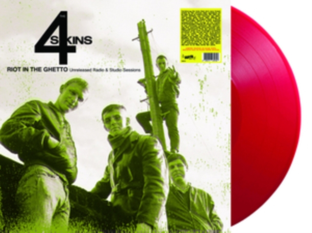 4 SKINS - RIOT IN THE GHETTO: UNRELEASED RADIO & STUDIO SESSIONS (RED VINYL - LP Vinyl
