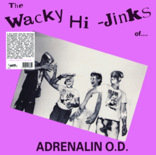 (PRE-ORDER) ADRENALIN O.D. - WACKY HI-JINKS OF ADRENALIN O.D. (COLOR VINYL) - LP Vinyl