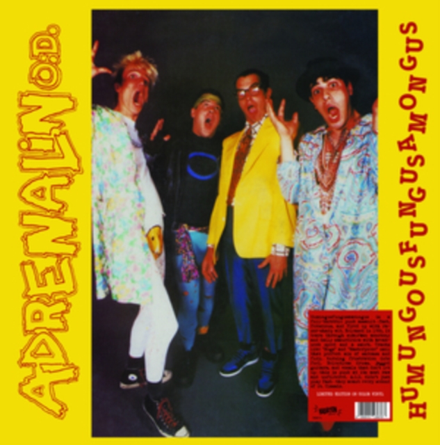 (PRE-ORDER) ADRENALIN O.D. - HUMUNGOUSFUNGUSAMONGUS (COLOR VINYL) - LP Vinyl