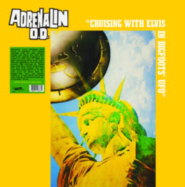 (PRE-ORDER) ADRENALIN O.D. - CRUISING WITH ELVIS IN BIGFOOT'S U.F.O. (COLOR VINYL) - LP Vinyl