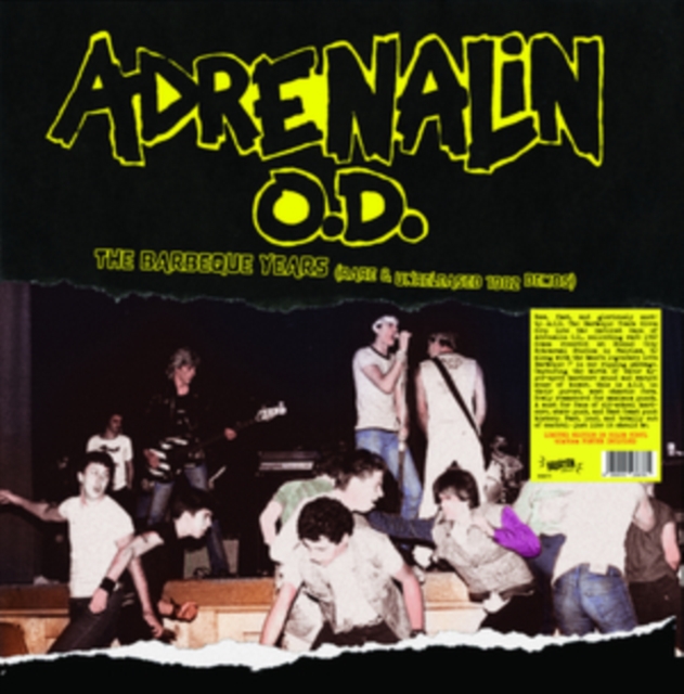 (PRE-ORDER) ADRENALIN O.D. - BARBEQUE YEARS (RARE & UNRELEASED 1982 DEMOS) (COLOR VINYL) - LP Vinyl
