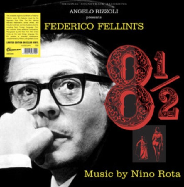 (PRE-ORDER) NINO ROTA - FEDERICO FELLINI'S 8 1/2 (CLEAR VINYL) - LP Vinyl