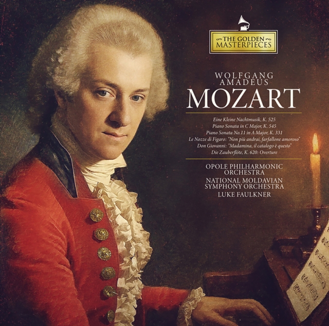 WOLFGANG AMADEUS MOZART - GOLDEN MASTERPIECES - WOLFGANG AMADEUS MOZART - LP Vinyl