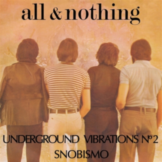 8435008873646-1.jpg ALL & NOTHING - UNDERGROUND VIBRATIONS NO. 2/SNOBISMO - 7 inch Vinyl