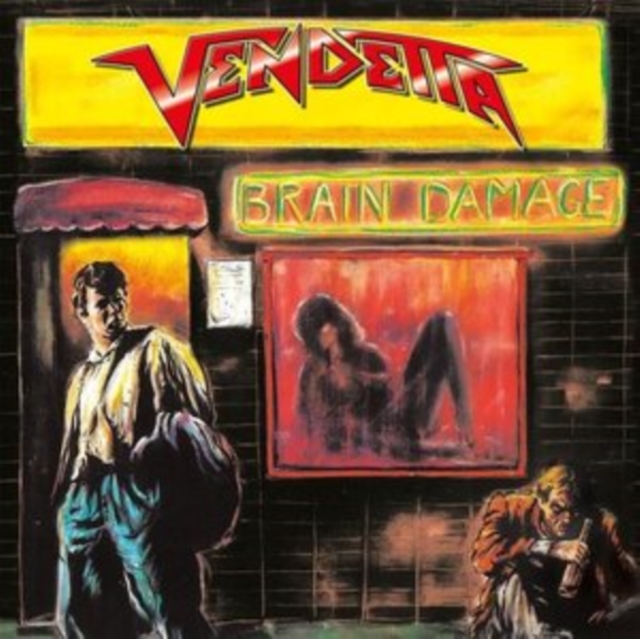 VENDETTA - BRAIN DAMAGE - LP Vinyl