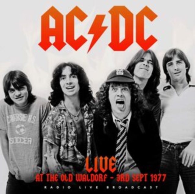 AC/DC - BEST OF LIVE AT THE WALDORF. SAN FRANCISCO SEPTEMBER 3. 1977 - LP Vinyl