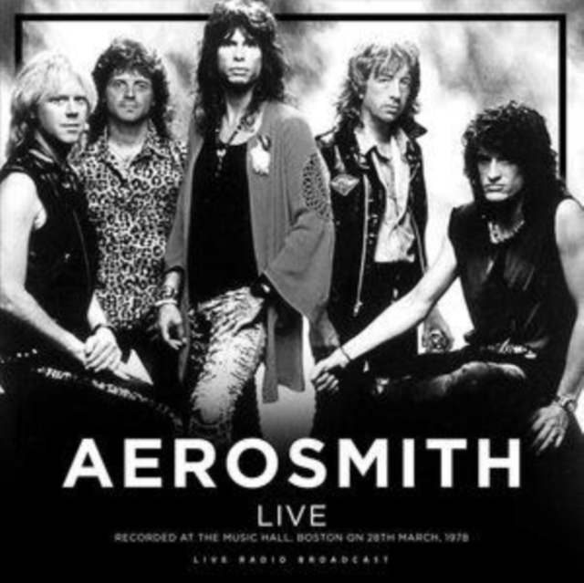 AEROSMITH - BEST OF LIVE AT THE MUSIC HALL. BOSTON 1978 - LP Vinyl