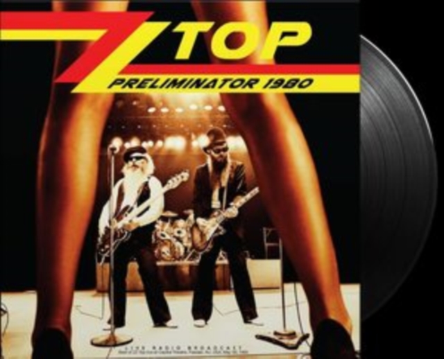 ZZ TOP - PRELIMINATOR 1980 - LP Vinyl