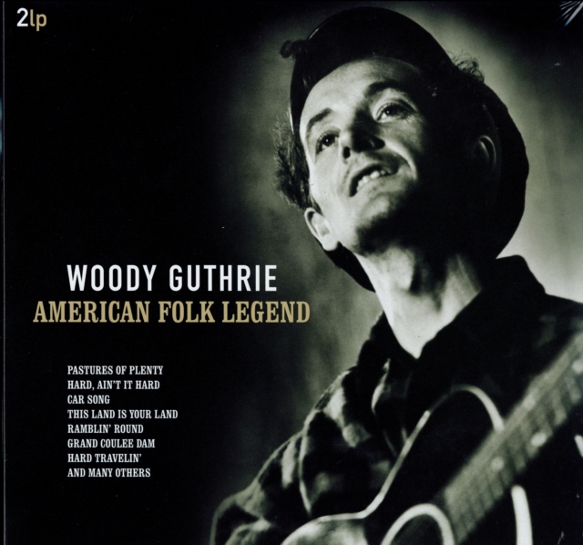 WOODY GUTHRIE - AMERICAN FOLK LEGEND (180G) - LP Vinyl
