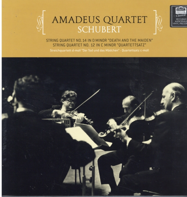 AMADEUS QUARTET - STRING QUARTET NO.14 IN D MIN/NO. 12 IN C MINOR (180G) - LP Vinyl
