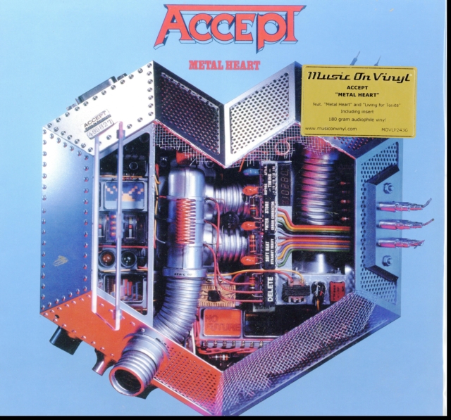 ACCEPT - METAL HEART (180G) - LP Vinyl