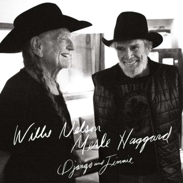 WILLIE & MERLE HAGGARD NELSON - DJANGO & JIMMIE (180G/2LP/BLACK & SILVER MARBLED VINYL) - LP Vinyl