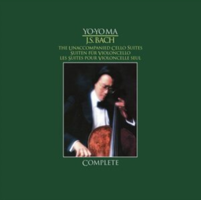 YO-YO MA - BACH UNACCOMPAINED CELLO SUITES (3LP/180G) - LP Vinyl