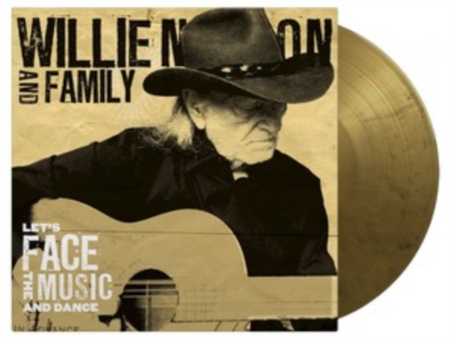 WILLIE & FAMILY NELSON - LET'S FACE THE MUSIC & DANCE (80G/BLACK & GOLD MARBLED VINYL) - LP Vinyl