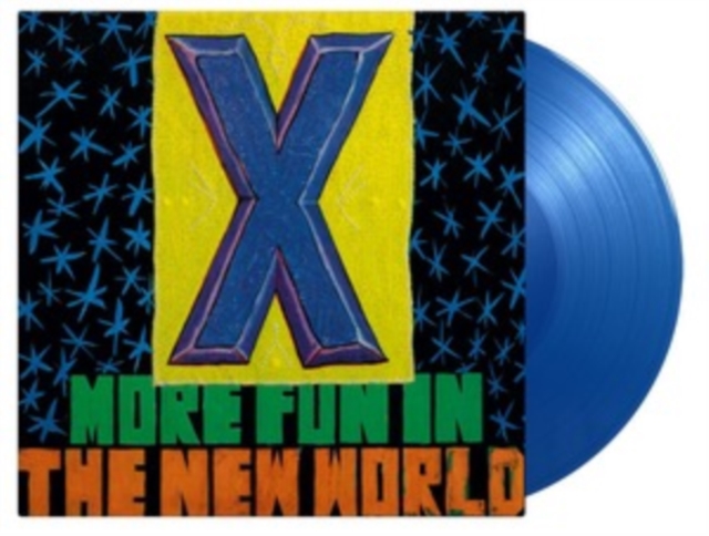 X - MORE FUN IN THE NEW WORLD (LIMITED/TRANSLUCENT BLUE VINYL/180G) - LP Vinyl