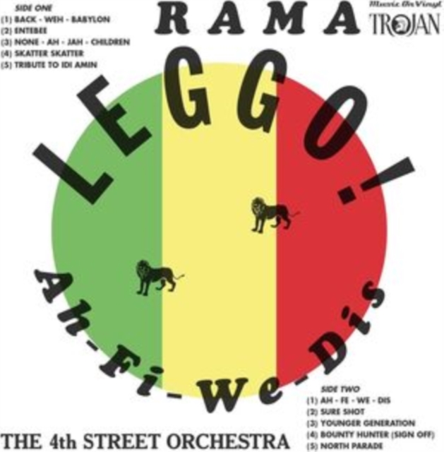 4TH STREET ORCHESTRA - LEGGO! AH-FI-WE-DIS (ORANGE VINYL/180G) - LP Vinyl