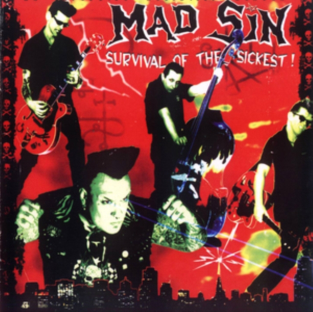 (PRE-ORDER) MAD SIN - SURVIVAL OF THE SICKEST (ORANGE/YELLOW SWIRL VINYL) - LP Vinyl