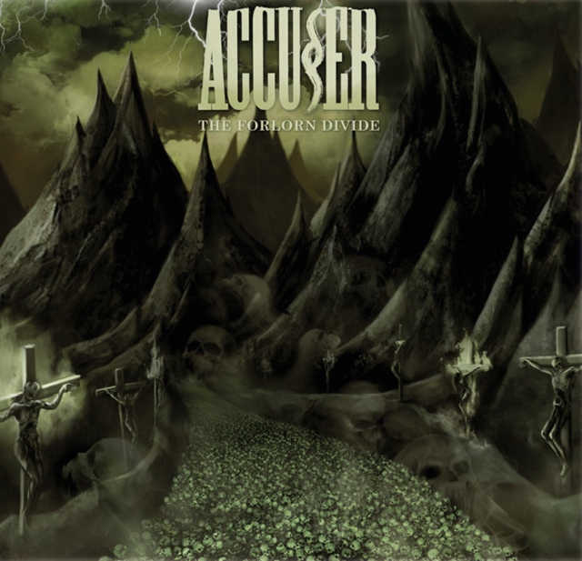 ACCUSER - FORLORN DIVIDE (SUNBURST YELLOW/RED VINYL) - LP Vinyl