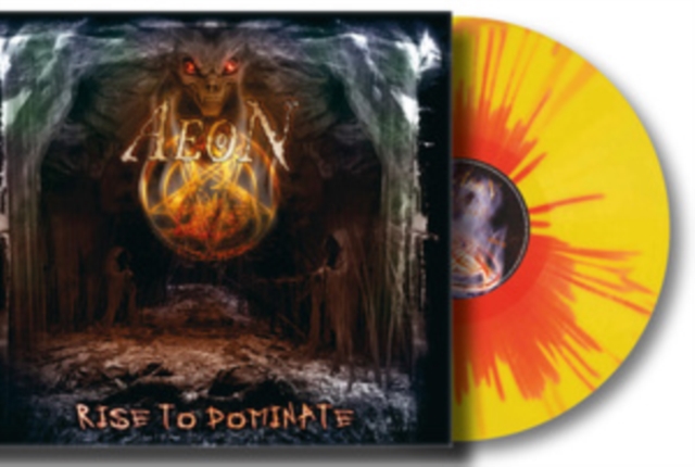 AEON - RISE TO DOMINATE (SUNBURST YELLOW/RED VINYL) - LP Vinyl