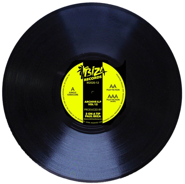 2 ON A TIP; PAUL IBIZA - ARCHIVES VOL. 12 - LP Vinyl