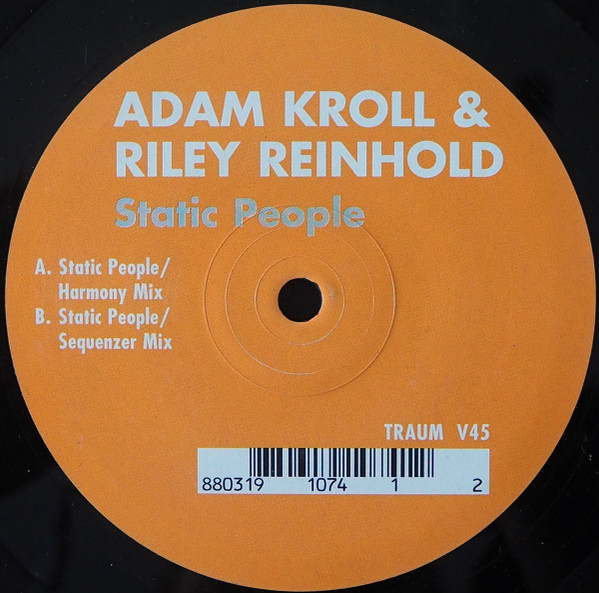 LTE0OTQuanBlZw.jpeg ADAM & RILEY REINHOLD KROLL - STATIC PEOPLE - 12 Inch vinyl