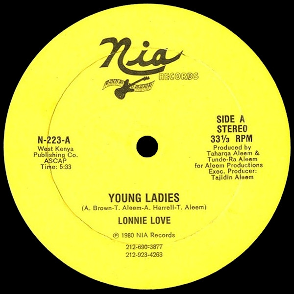 YOUNG LADIES - YOUNG LADIES - 7 inch Vinyl