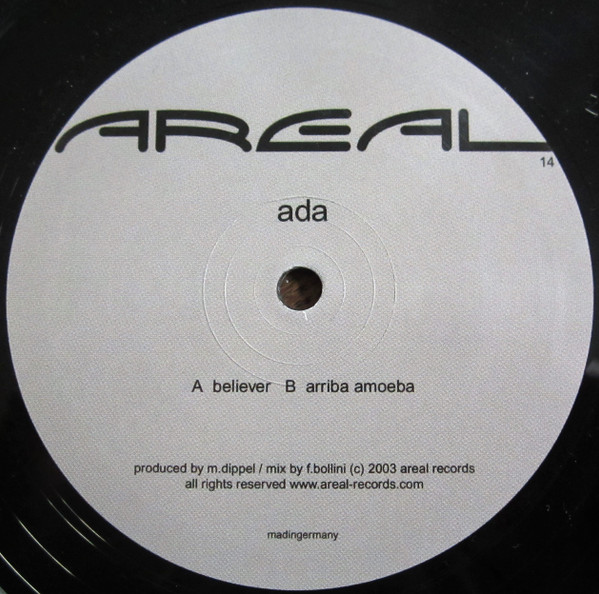 ADA - BELIEVER - 12 Inch vinyl